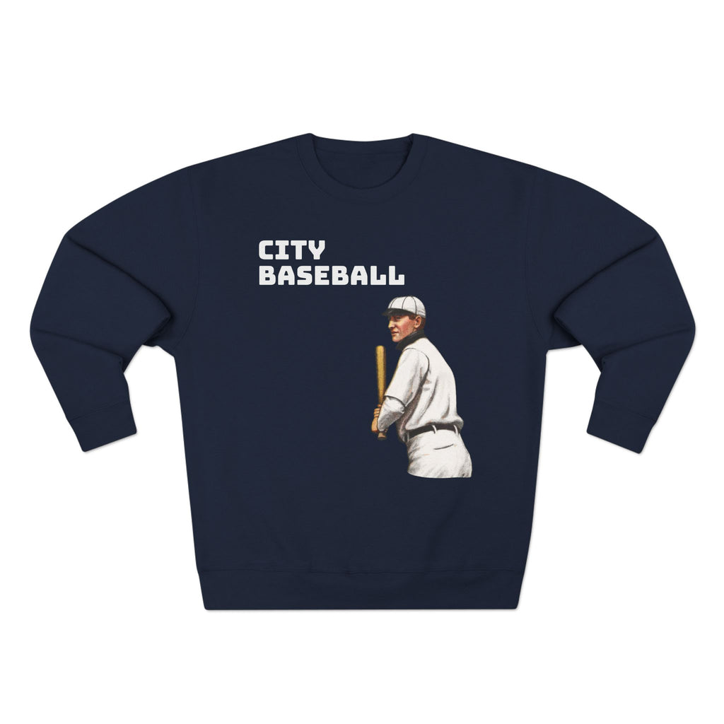 City Baseball Crewneck Sweatshirt