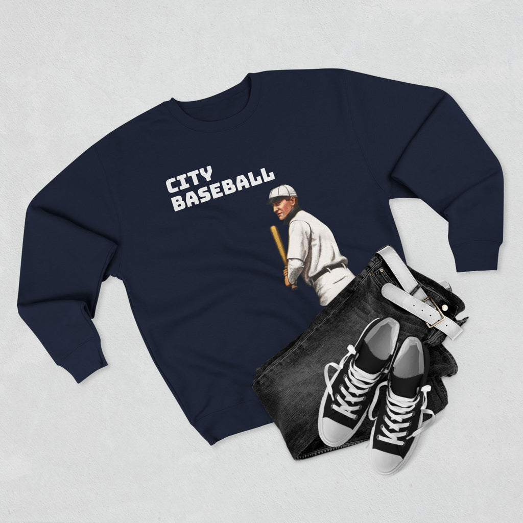 City Baseball Crewneck Sweatshirt