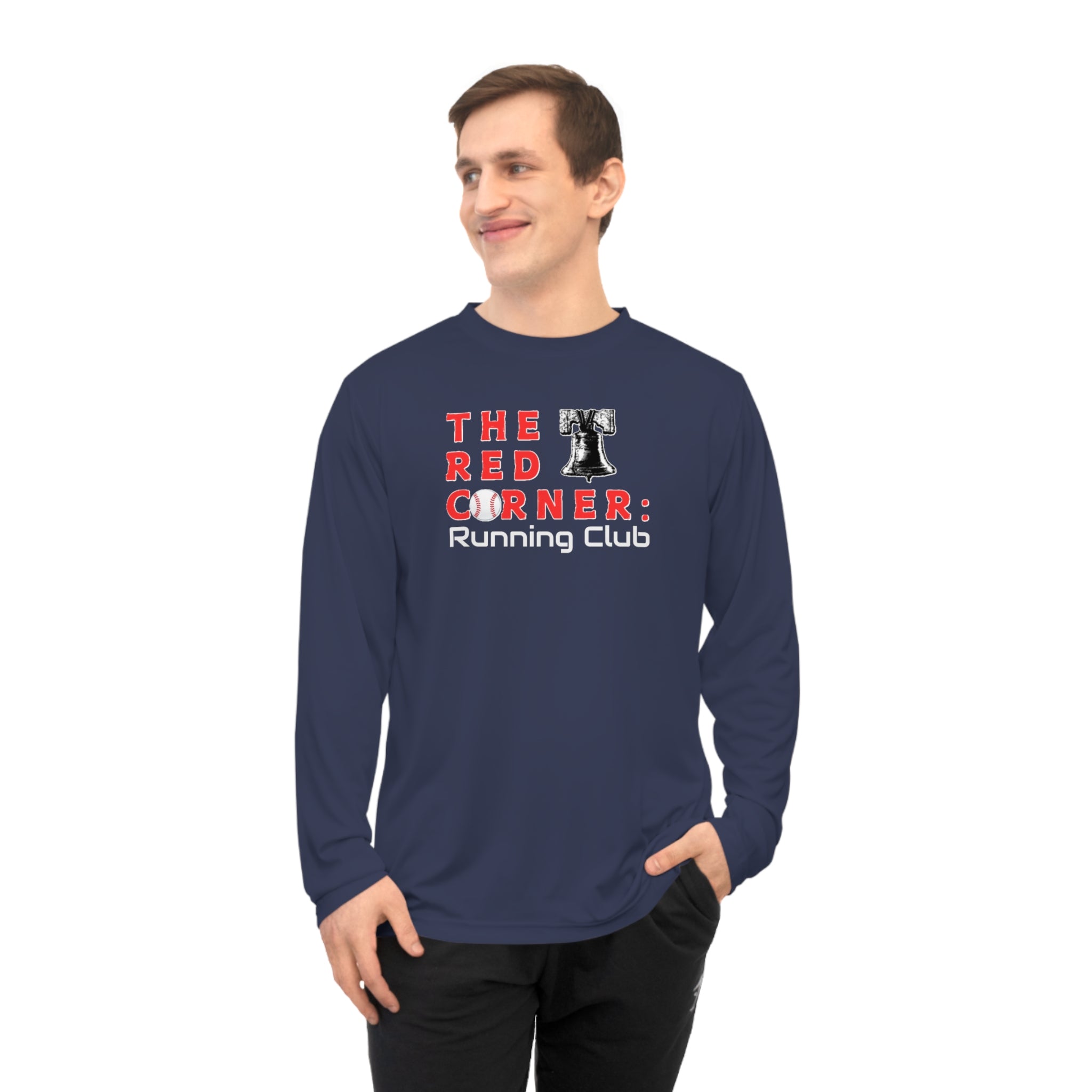 The Red Corner Running Club Long-Sleeve T.
